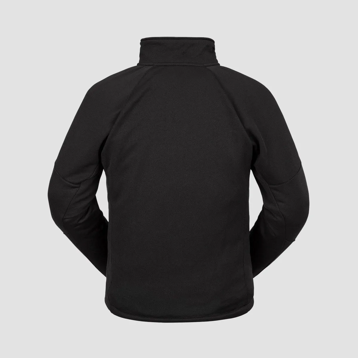 Volcom Tech Mock Neck Pullover Fleece Black