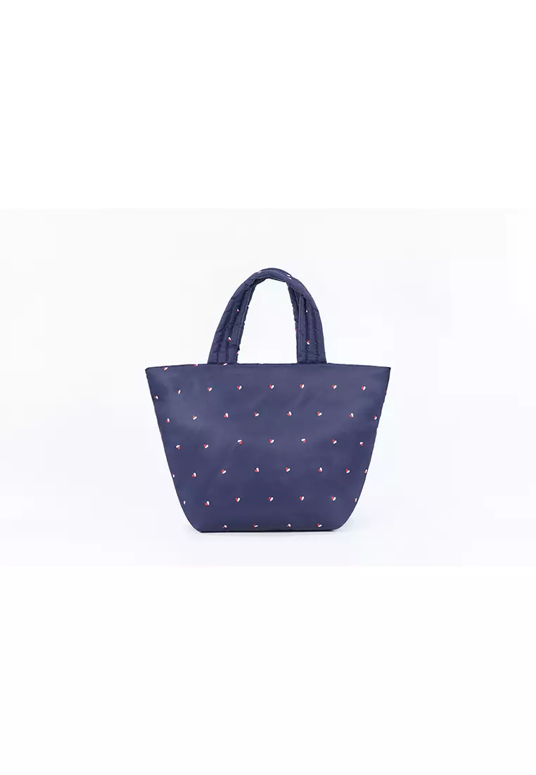 VOVAROVA VOVAROVA 2-way Mini Tote - Gem of Hearts - Navy