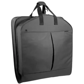 WallyBags 40 Deluxe Travel Garment Bag With two Pockets  