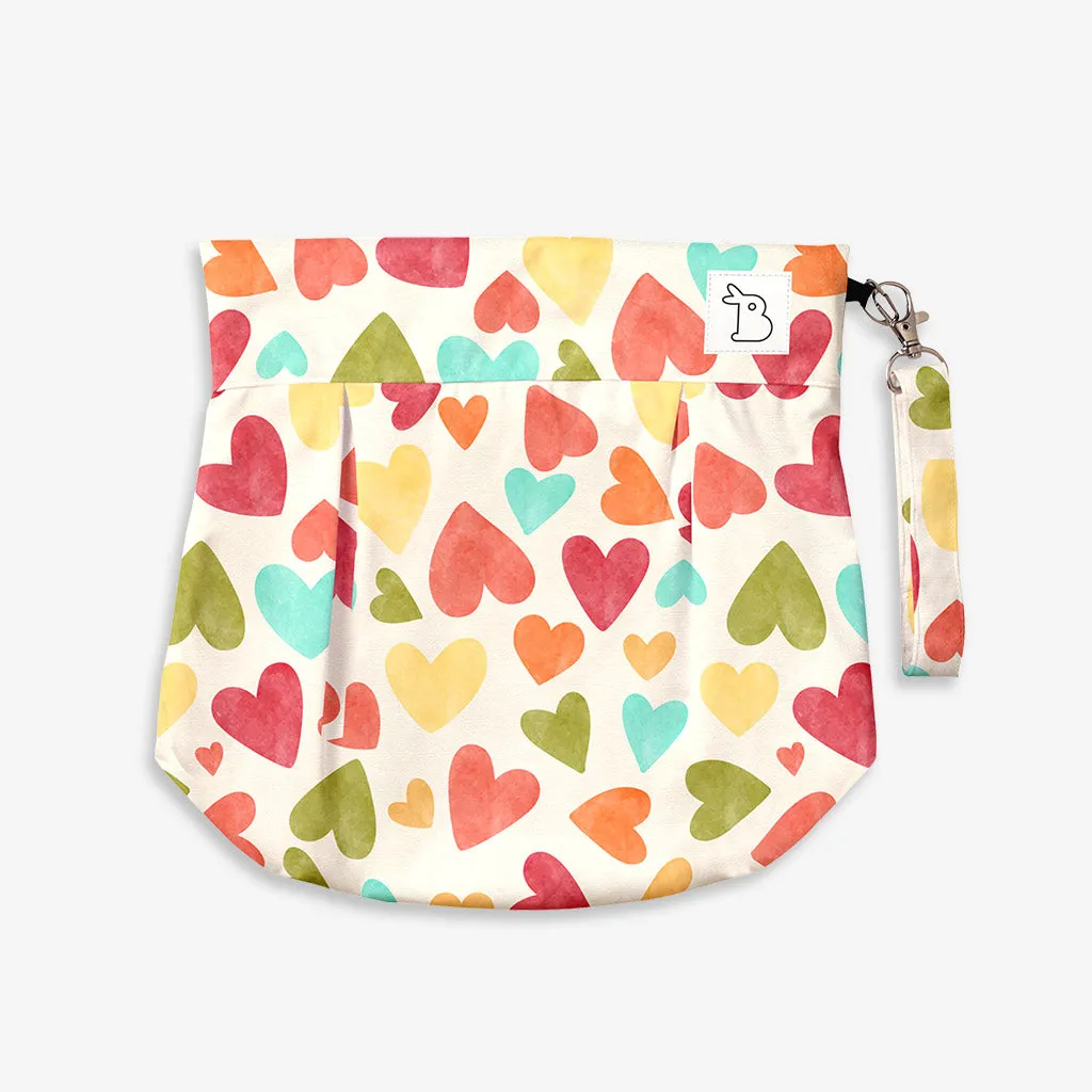 Waterproof Travel Bag - Pack of 2 - Baby Hearts & Shruberry