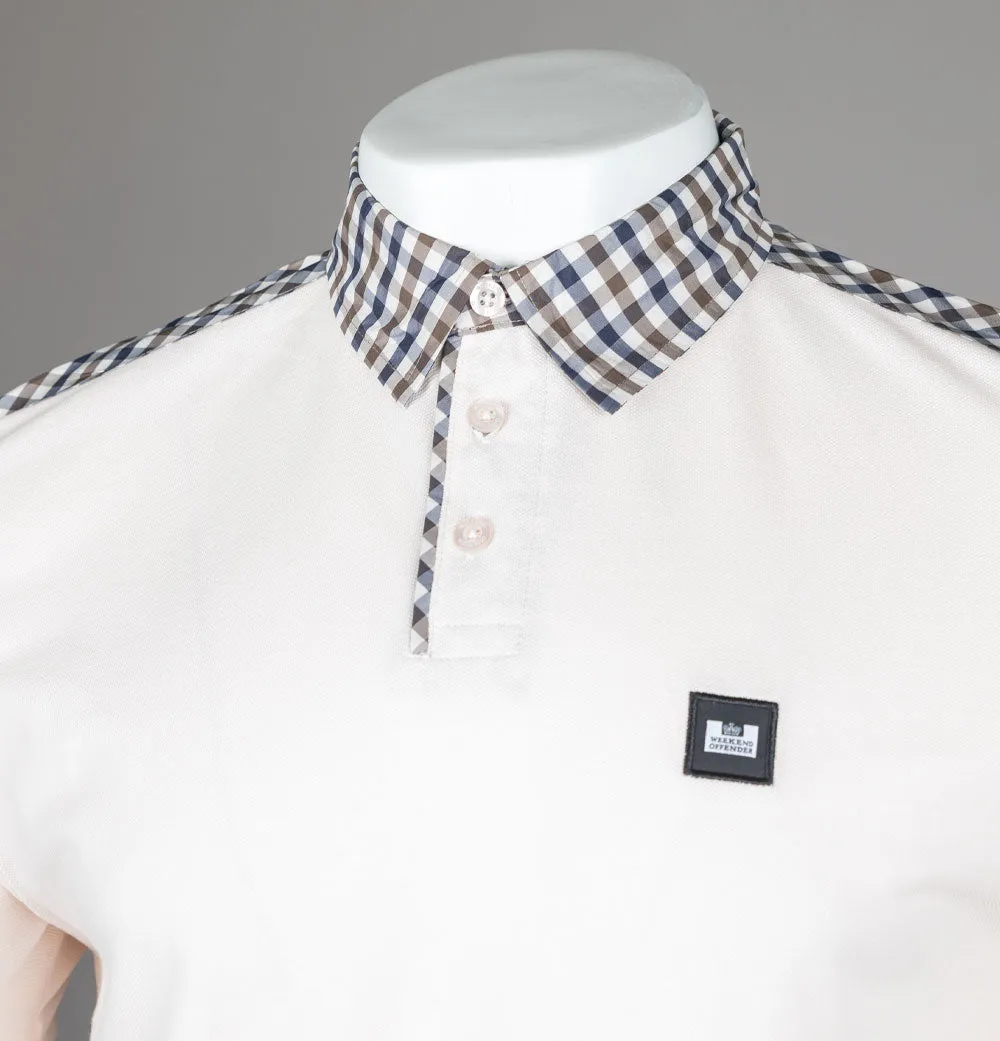 Weekend Offender Costa Polo Shirt Alabaster