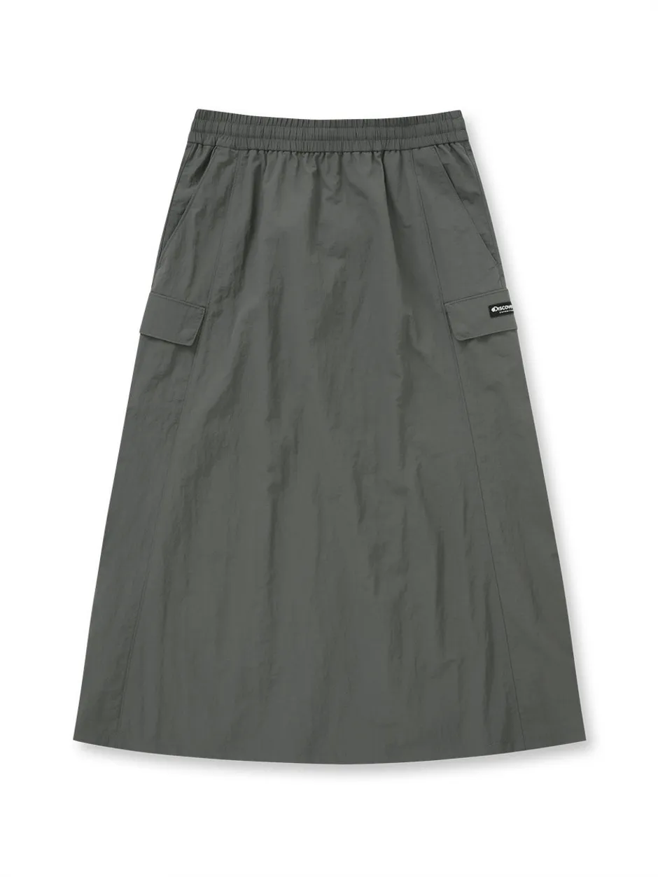 [WMS] Parachute Skirt D.Grey