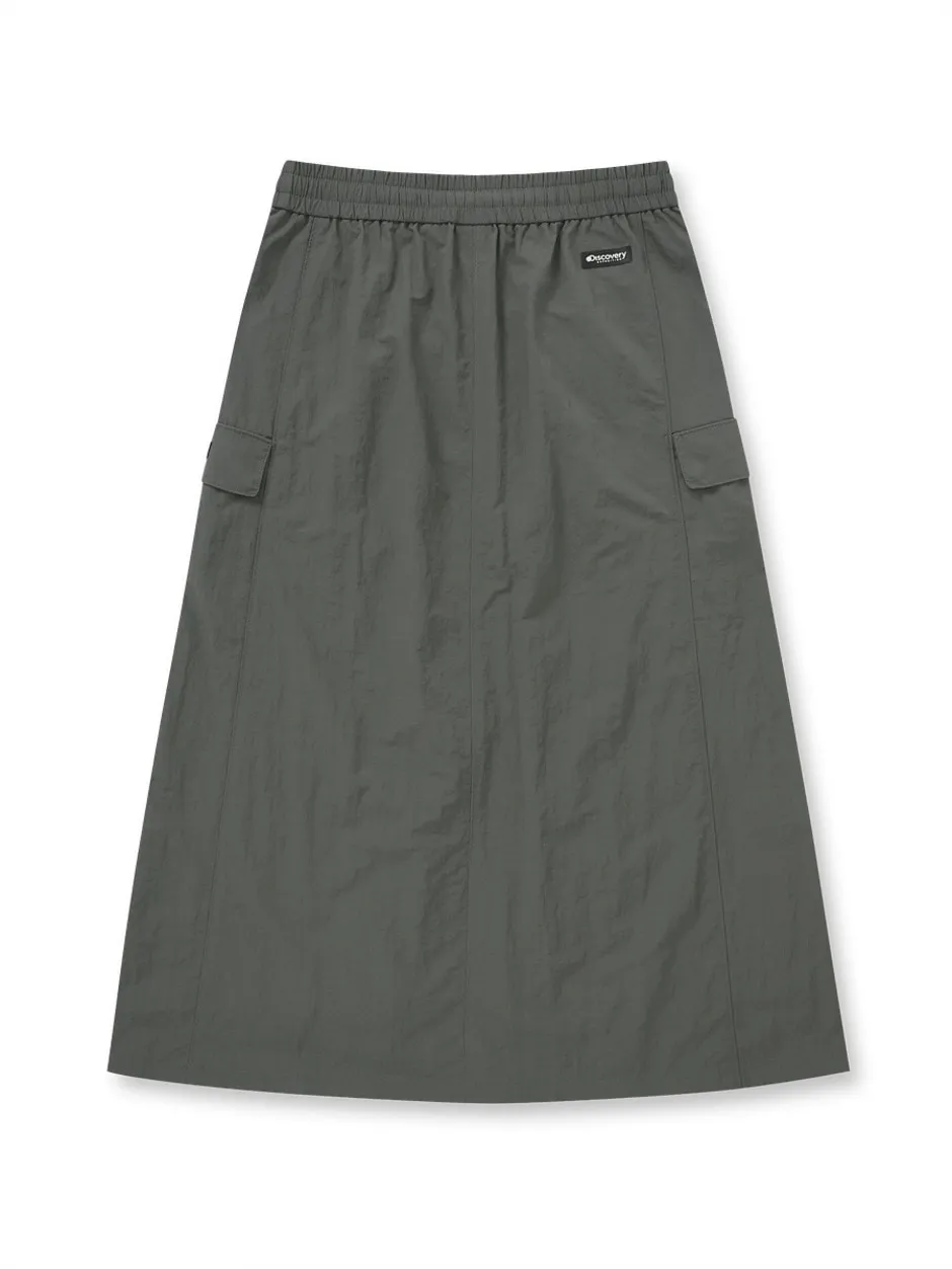 [WMS] Parachute Skirt D.Grey