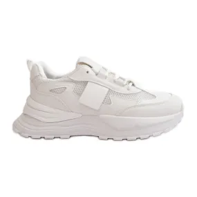 Women's Sneakers On Platform White Nevelaine