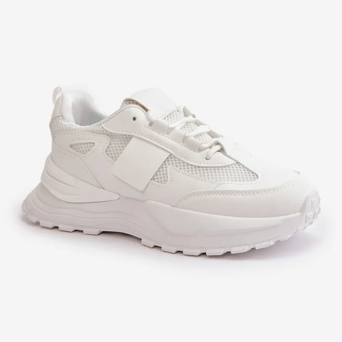 Women's Sneakers On Platform White Nevelaine