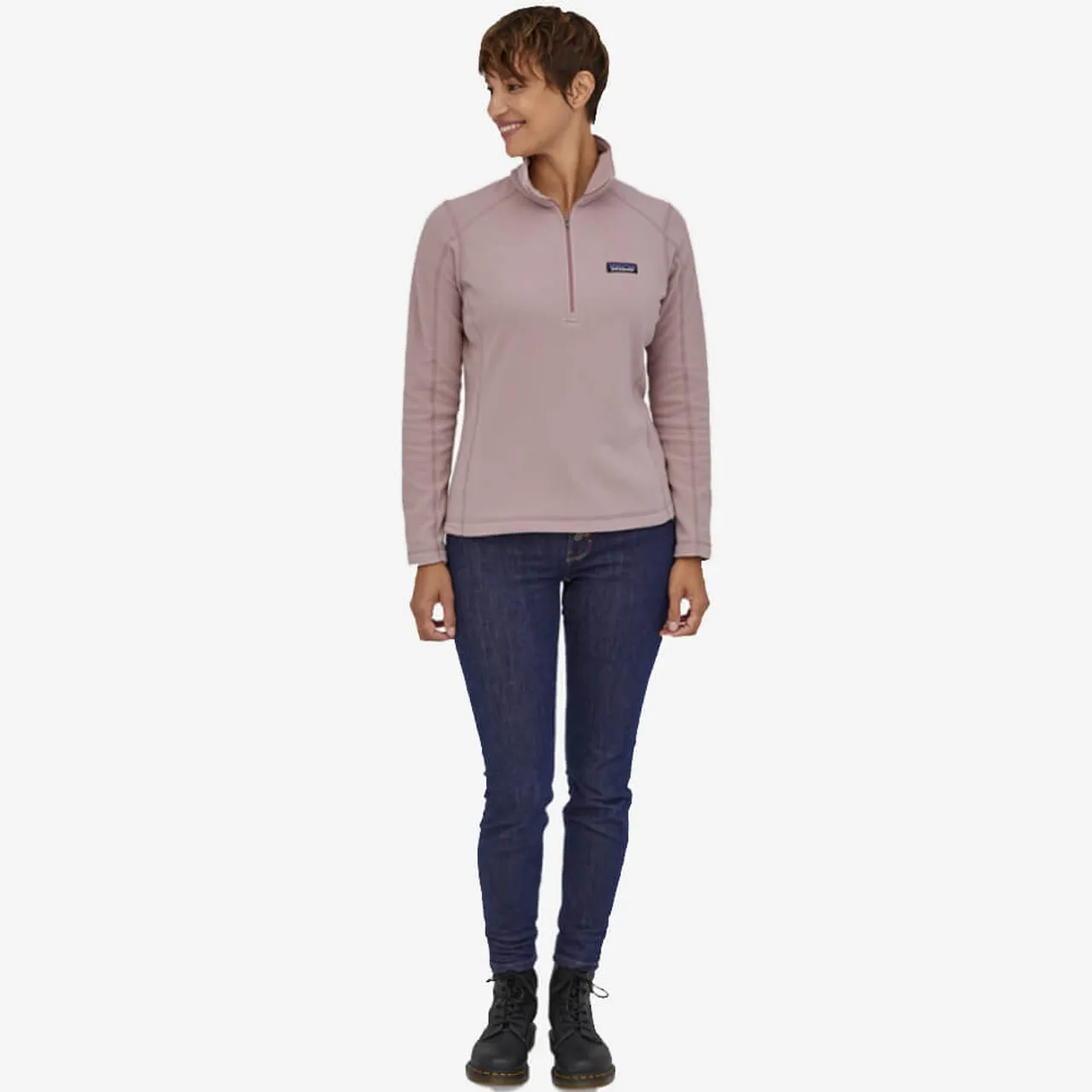 Women's Patagonia Micro D 1/4 Zip Fleece Pullover