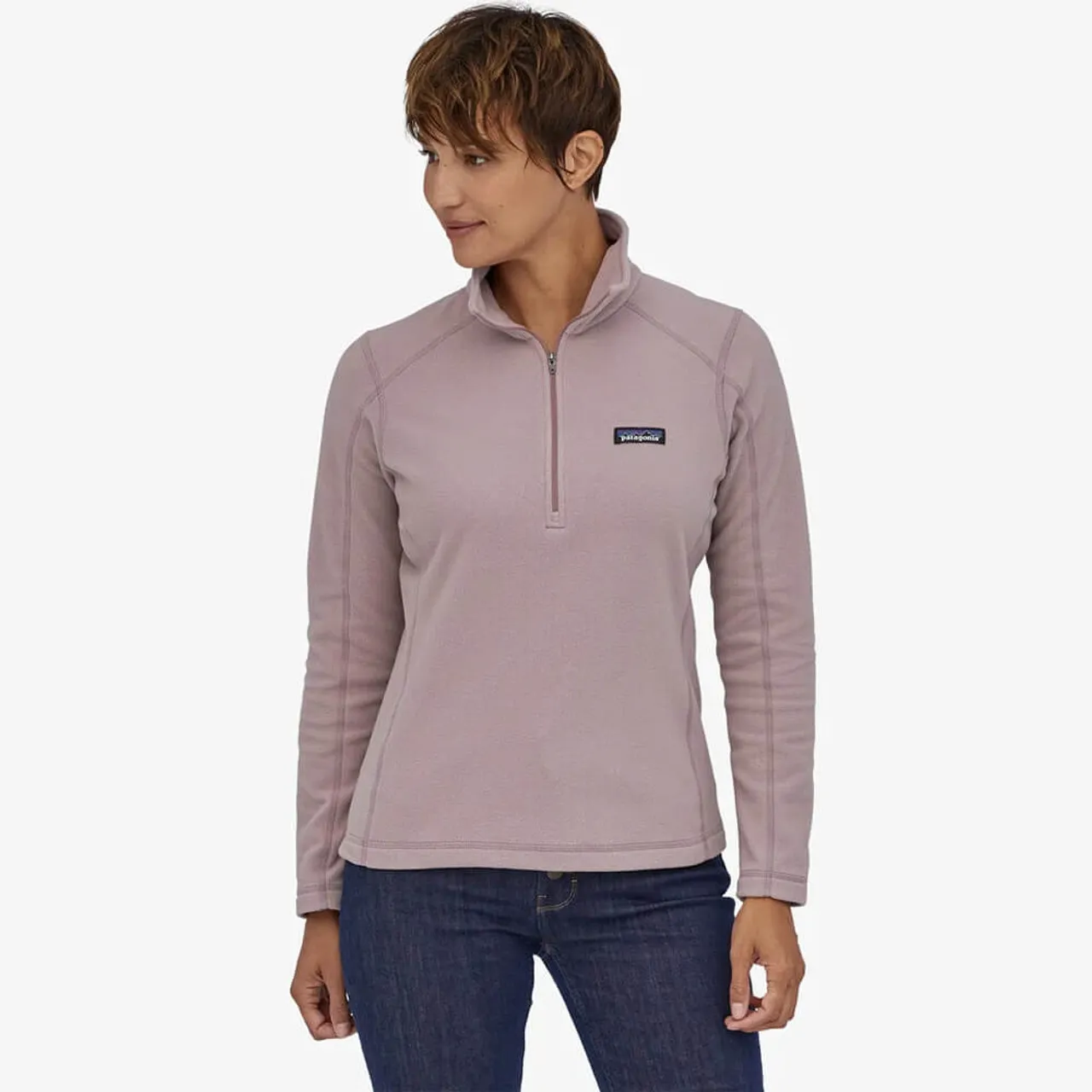 Women's Patagonia Micro D 1/4 Zip Fleece Pullover