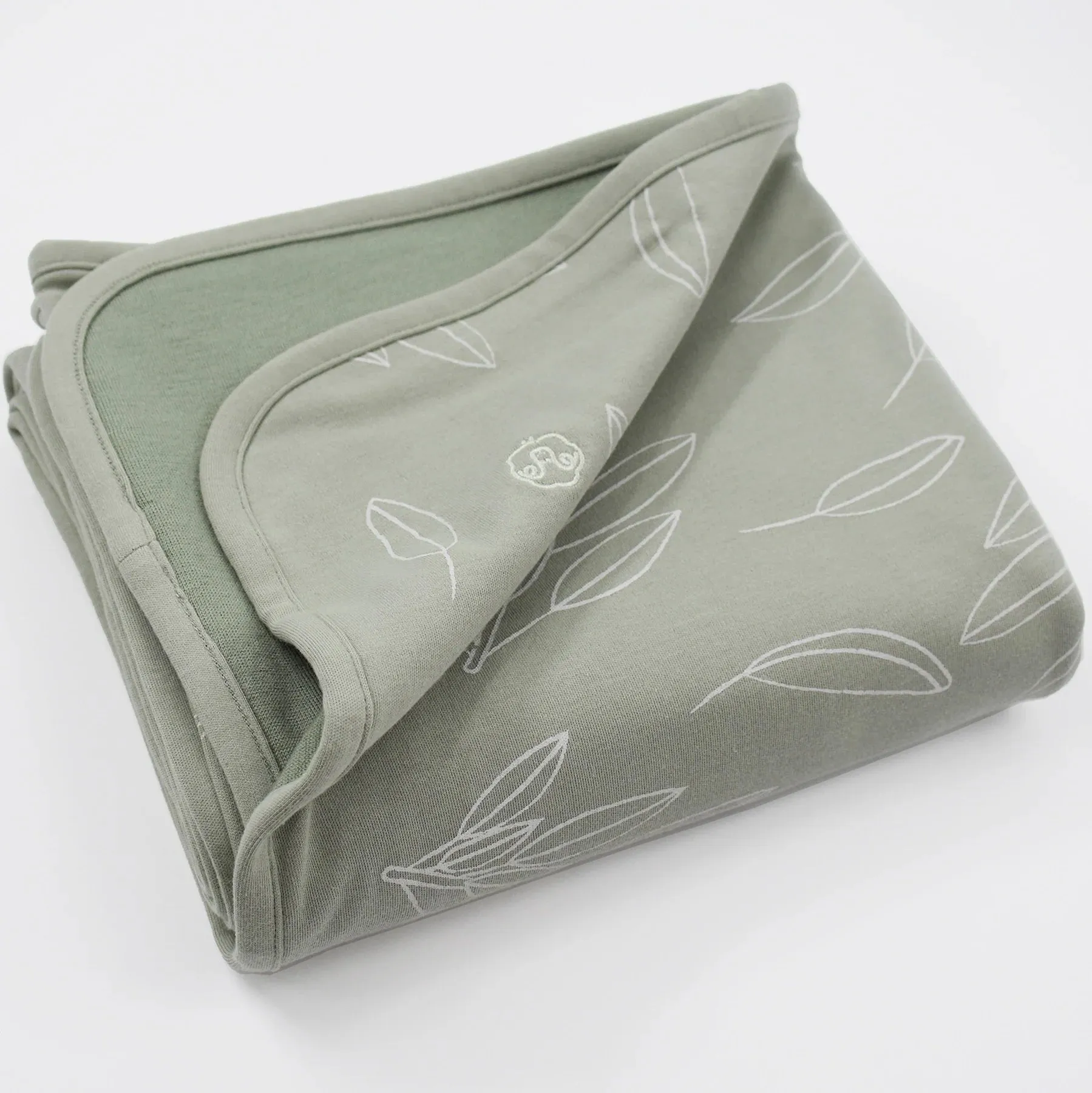 Woolino Toddler Blanket 4 Season Merino Wool Blanket 52.5 x 40 - Sage