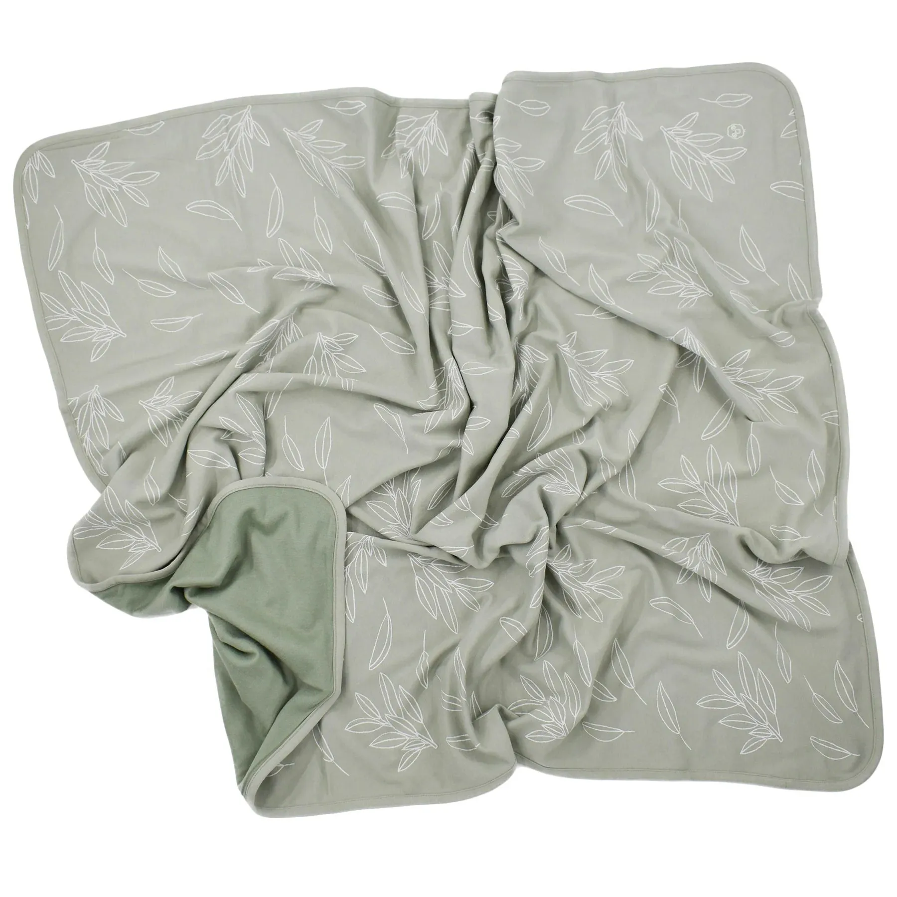 Woolino Toddler Blanket 4 Season Merino Wool Blanket 52.5 x 40 - Sage